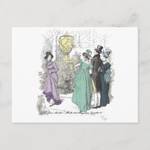 Nederländerna Väg - Jane Austen Pride & Prejudice Vykort