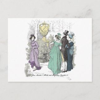 Nederländerna Väg - Jane Austen Pride & Prejudice Vykort
