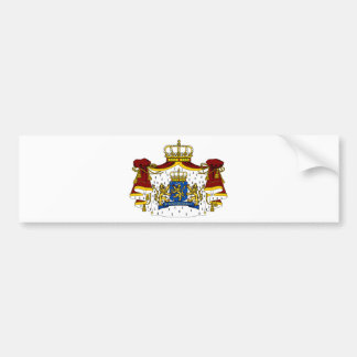 Nederländerna vapensköld bildekal