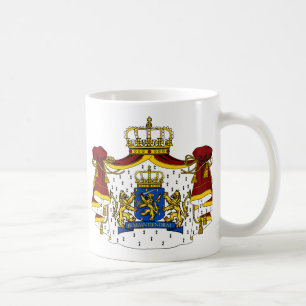 Nederländerna vapensköld kaffemugg