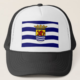 Nederländerna Zeeland flagga Keps