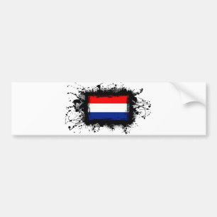 Nederländernaflagga Bildekal