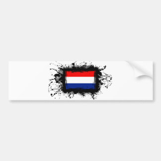 Nederländernaflagga Bildekal