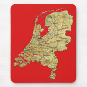 Nederländernakarta Mousepad Musmatta