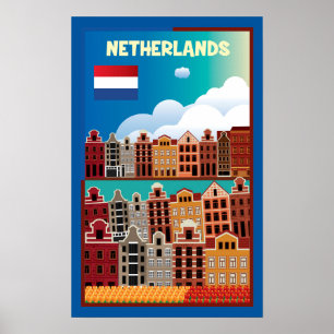 Nederländernan reser affischen poster