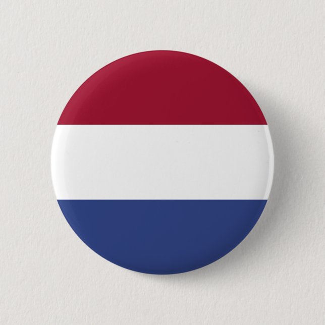 Nederländernas flagga knapp (Framsida)