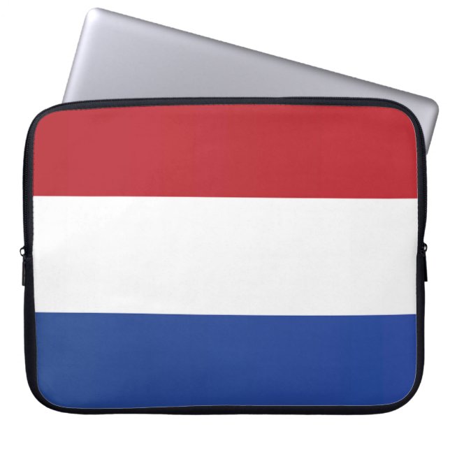 Nederländernas flagga laptop fodral (Framsidan)