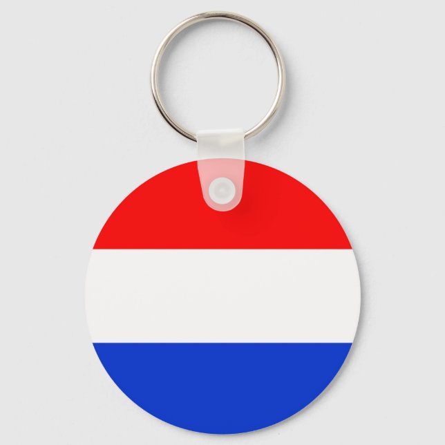 Nederländernas flagga nyckelring (Framsida)