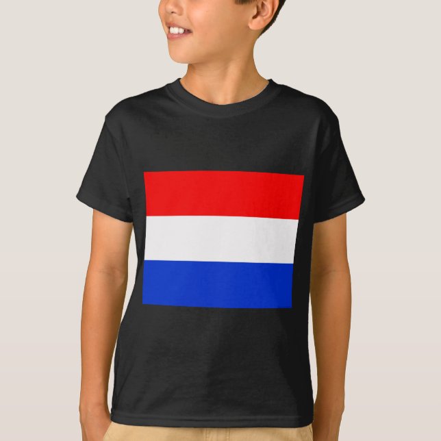 Nederländernas flagga t-shirt (Framsida)