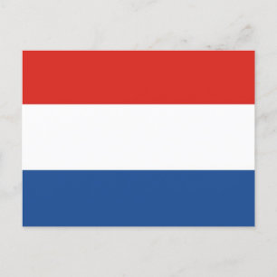 Nederländernas flagga vykort