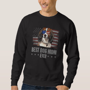 Nederlandse Kooikerhondje Best Hund Mamma någonsin Lång Ärmad Tröja