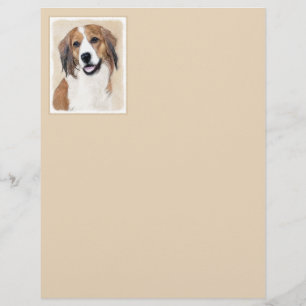 Nederlandse Kooikerhondje Painting - Hund Art
