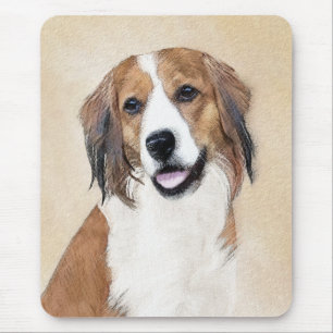 Nederlandse Kooikerhondje Painting - Hund Art Musmatta