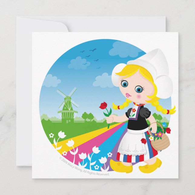 Nederländsk flicka (Framsida)