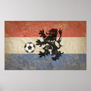 Nederländsk fotboll poster