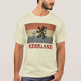 Nederländsk fotboll tee shirt