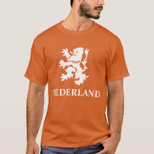 Nederländsk fotboll tee shirt