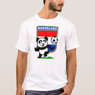 Nederländsk fotbollPanda (ljusa skjortor) T-shirt
