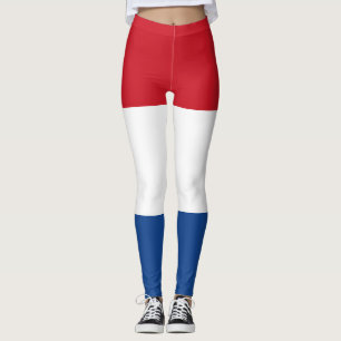 Nederländsk medborgareflagga leggings