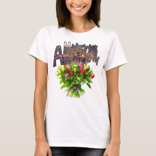 Nederländska Amsterdam Souvenir T Shirt