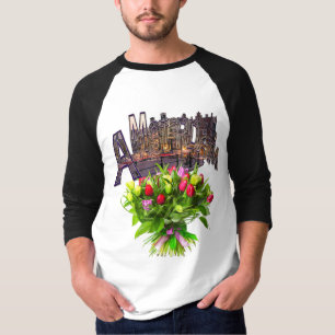 Nederländska Amsterdam Souvenir T Shirt