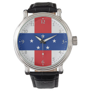 Nederländska Antillerna Flagga Armbandsur