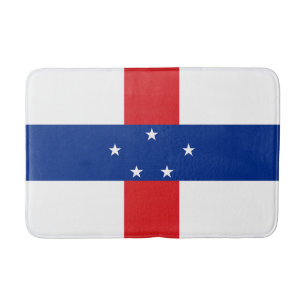 Nederländska Antillerna Flagga Badrumsmatta