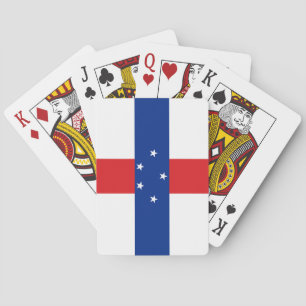 Nederländska Antillerna Flagga Casinokort