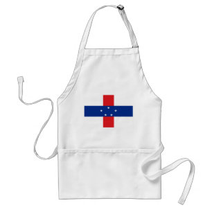Nederländska Antillerna Flagga Förkläde