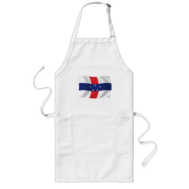 Nederländska Antillerna Flagga Förkläde (Framsidan)