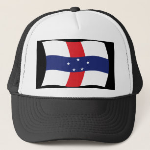 Nederländska Antillerna Flagga Hatt Keps