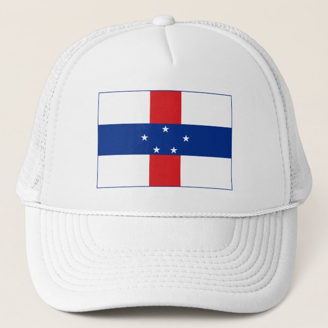 Nederländska Antillerna Flagga Keps (Framsida)