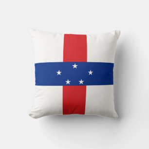 Nederländska Antillerna Flagga Kudde