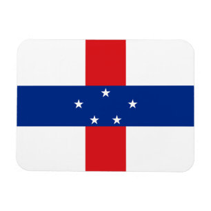 Nederländska Antillerna Flagga Magnet
