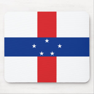 Nederländska Antillerna Flagga Musmatta