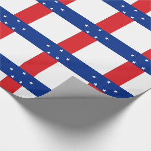 Nederländska Antillerna Flagga Presentpapper