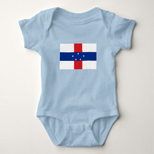 Nederländska Antillerna Flagga T Shirt