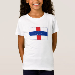 Nederländska Antillerna Flagga T Shirt