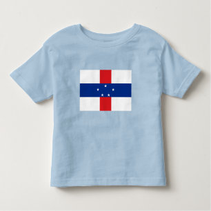 Nederländska Antillerna Flagga T Shirt