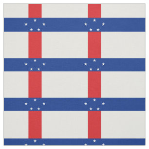 Nederländska Antillerna Flagga Tyg