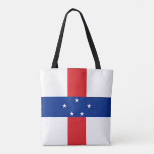 Nederländska Antillerna Flagga Tygkasse