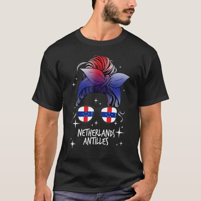 Nederländska Antillerna T Shirt (Framsida)