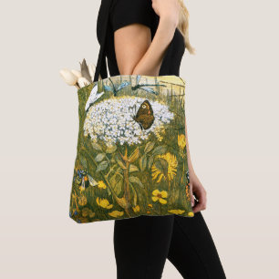 Nederländska Art nouveau Meadow Wildblommor, Butte Tygkasse