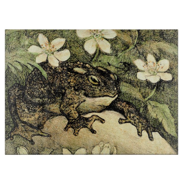 Nederländska Art nouveau Toad och Dogwood (Framsidan)
