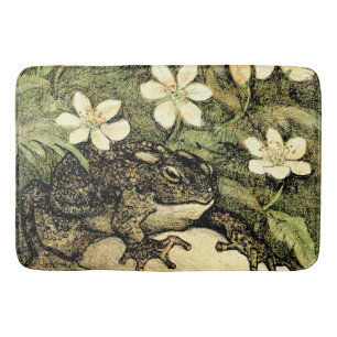 Nederländska Art nouveau Toad och Dogwood Badrumsmatta
