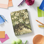 Nederländska Art nouveau Toad och Dogwood iPad Pro Skydd<br><div class="desc">Theodorus van Hoytema d. 1917 var en nederländsk grafisk designer som var känd för sina bok-överdrag och kalendrar,  särskilt de som skildrar fåglar. Den här tryckningen har en stor tjock solning i en trädgård under en skugga av kanske blommar av vedträ.</div>