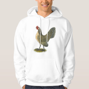 Nederländska bananer: Blue Quail Hen Sweatshirt Med Luva
