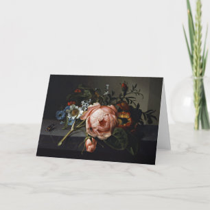 Nederländska blommor, fortfarande livlig konst tack kort