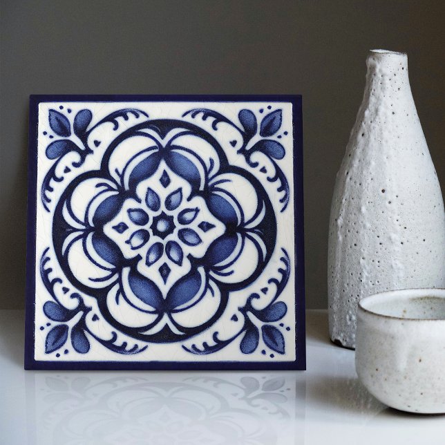 Nederländska Delft Blue Repro Backsplash Kitchen C Kakelplatta (Skapare uppladdad)