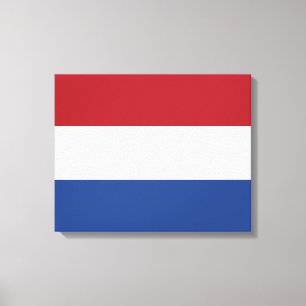 Nederländska Flagga Canvastryck